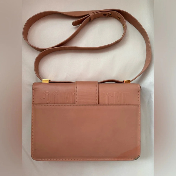 Christian Dior 30 Montaigne Shoulder Bag Beige Leather - Picture 7 of 13